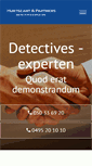 Mobile Screenshot of prive-detectives.com